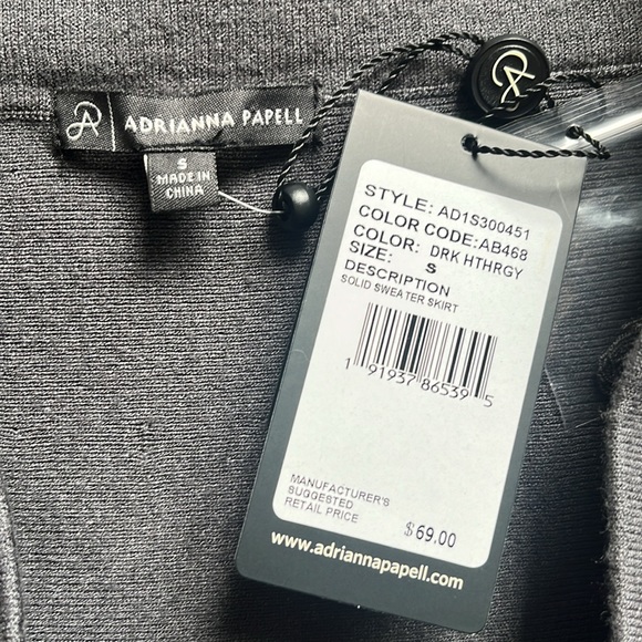 Adrianna Papell Sweater Skirt - Picture 4 of 13